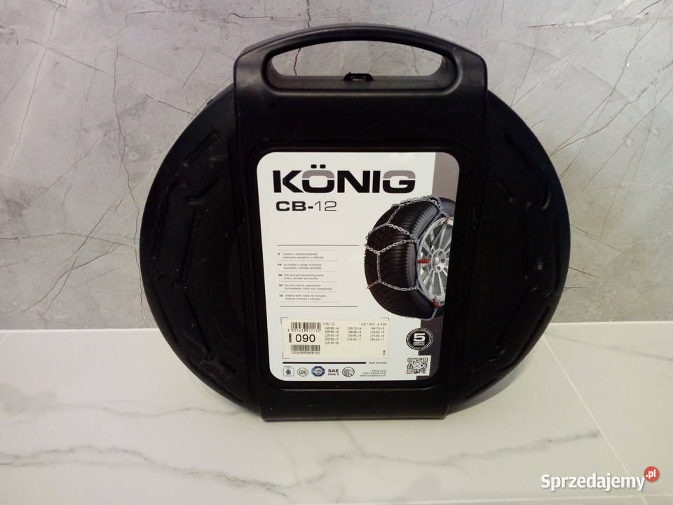 Łańcuchy śniegowe na koła KONIG CB12 90 Nowe Ostroróg