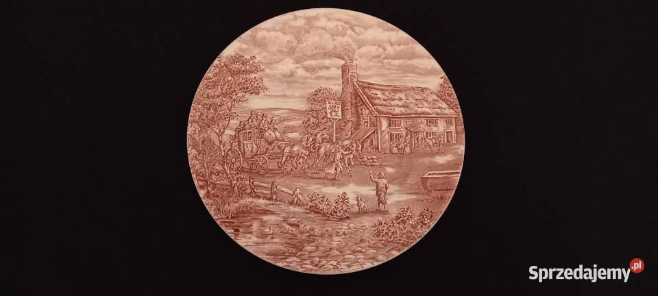 Talerz angielski obiadowy płaski WoodSons Porcelana i szkło Chełm