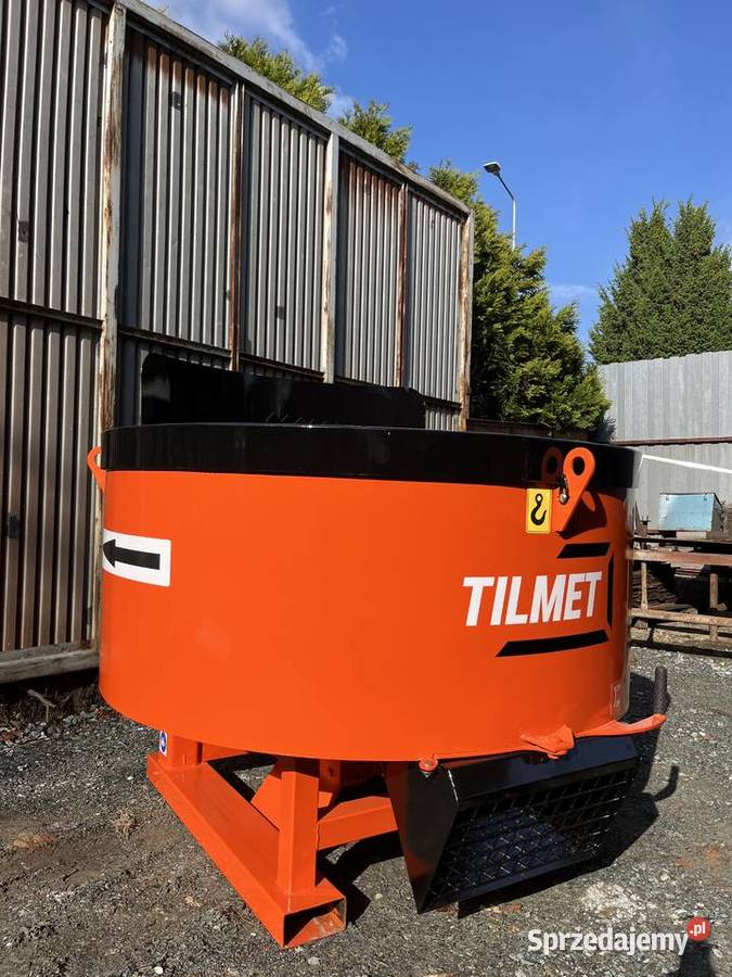 Betoniarka do ciągnika 800 L Mieszalnik TUZ