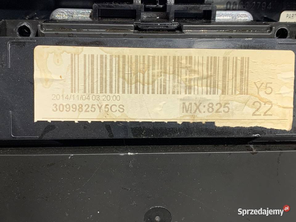 PANEL STEROWANIA NAWIEWU VOLVO V40 3099825 podkarpackie