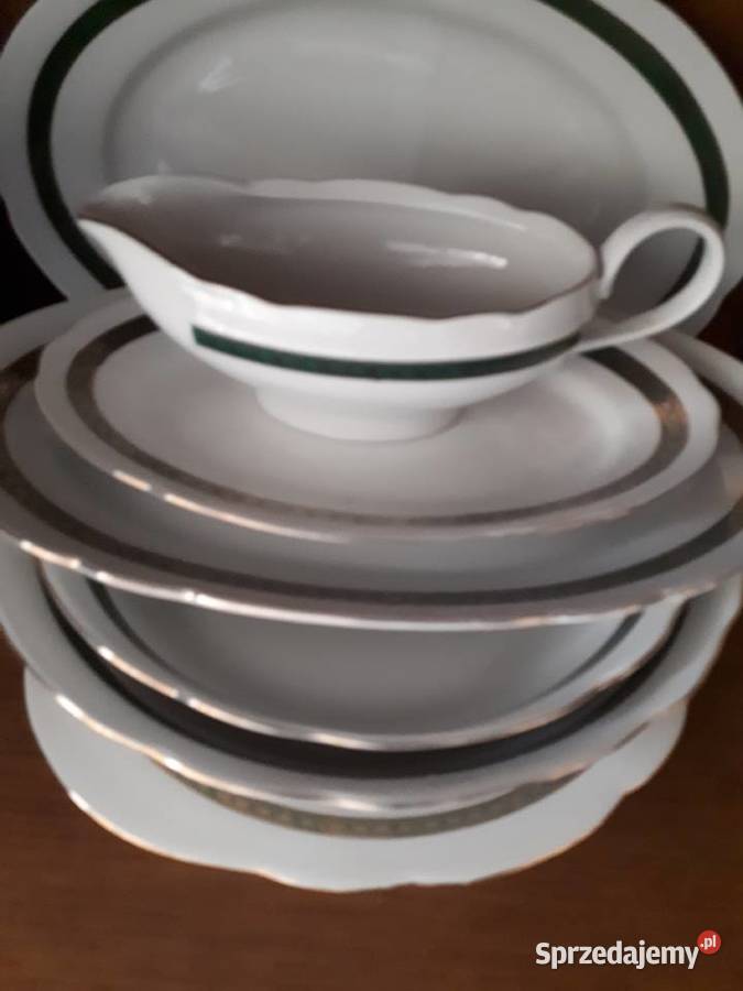 Nowy porcelanowy serwis stołowy Ćmielów na 12 Gliwice