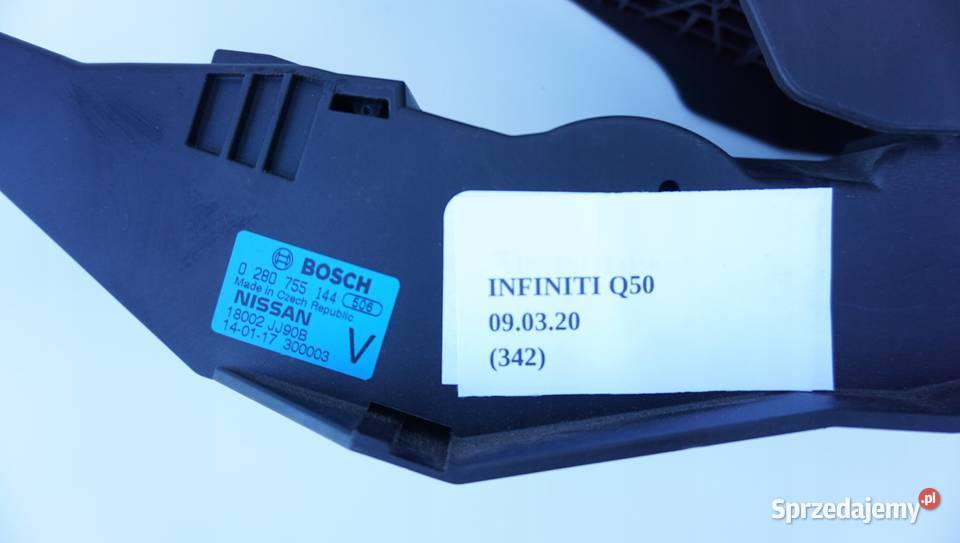 PEDAŁ GAZU INFINITI Q50 Nowy Tomyśl
