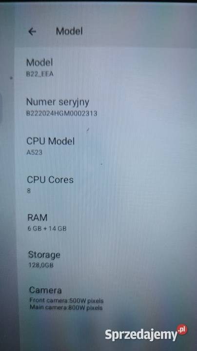 Tablet Biegedy 101 6128GB Katowice