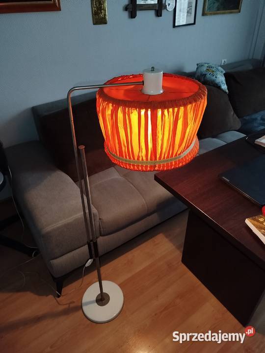 Lampa podłogowa Polam z PRL Opole