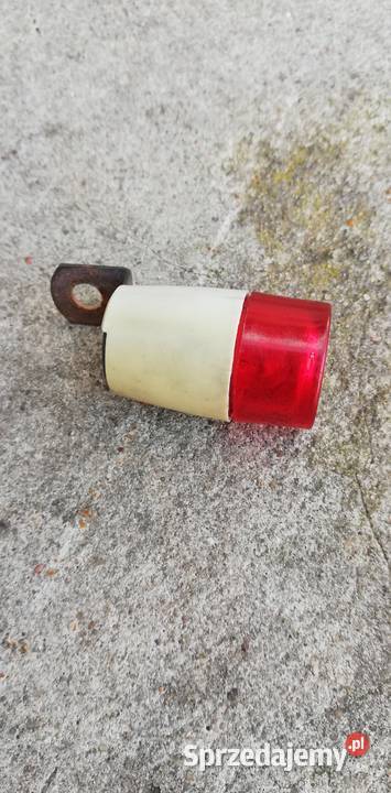 Lampa Lampka Rowerowa Wigry tylna Pchełka PRL mazowieckie Poświętne