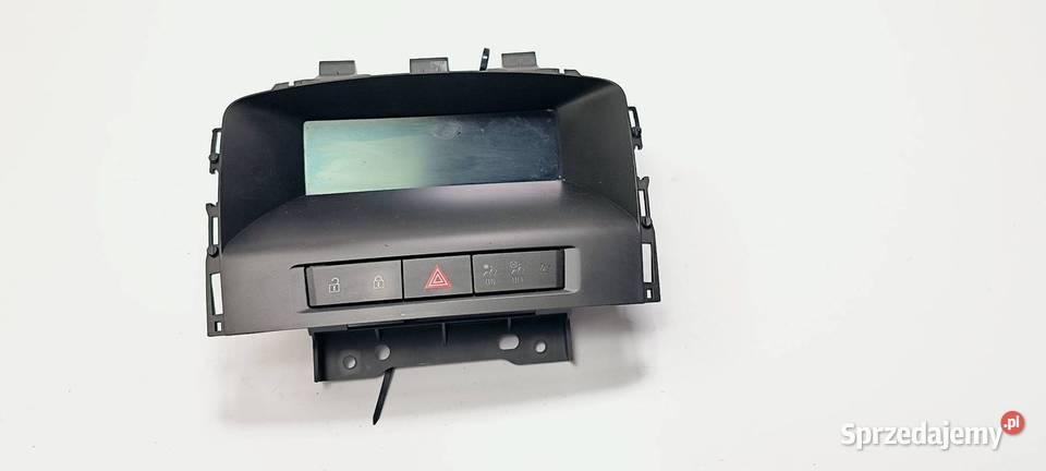 WYŚWIETLACZ PANEL OPEL ASTRA J 13267984 Lipno