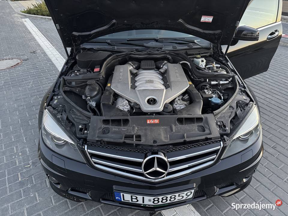 C63 AMG W204 62 V8 457 167 Szklany Dach Kamera mazowieckie Warszawa