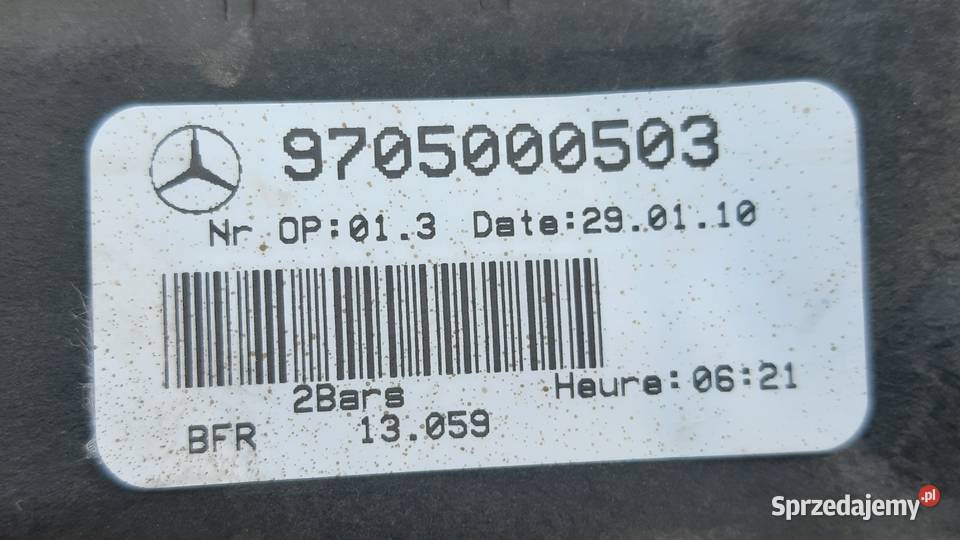 MERCEDES ATEGO CHŁODNICA CIECZY WODY A9705000503 Chłodnie wody lubuskie