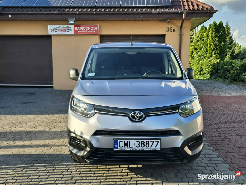 Toyota ProAce City 15 D4D 3osobowa Salon Polska kujawsko-pomorskie Nasiegniewo