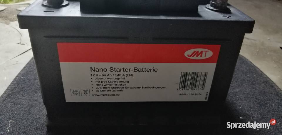 Akumulator 12v64ah540a Sprawny 100 Aleksandrów Łódzki