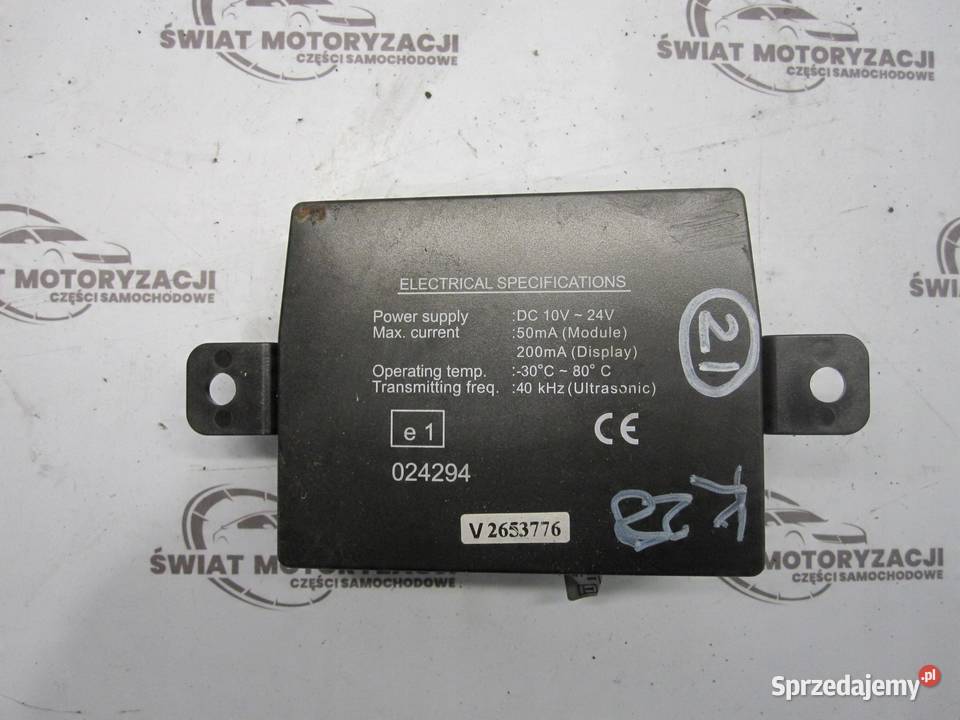 FORD FIESTA MK7 VII 11r sterownik moduł PDC świętokrzyskie