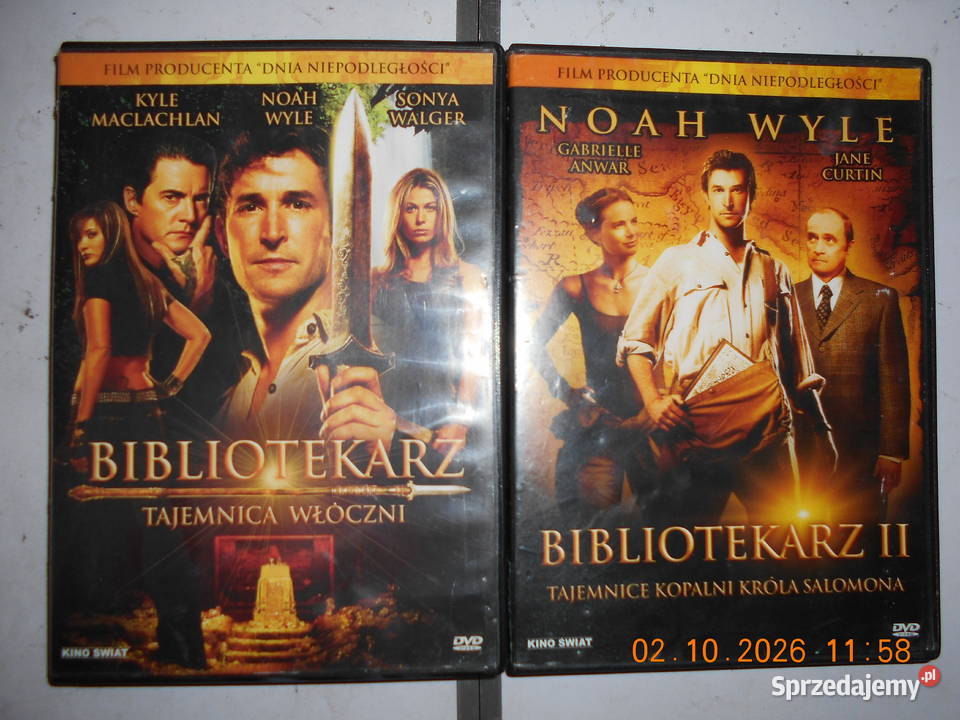 Film dvd bibliotekarz 12 Szczecin
