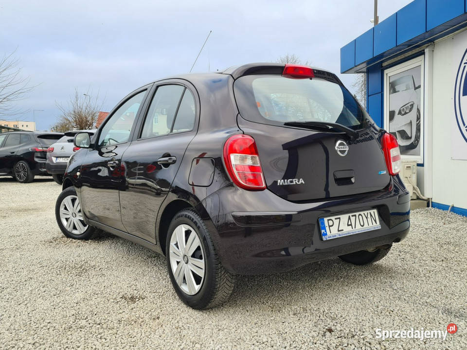 Nissan Micra Salon IWł Klimatyzacja Komputer ABS Micra wielkopolskie Wągrowiec