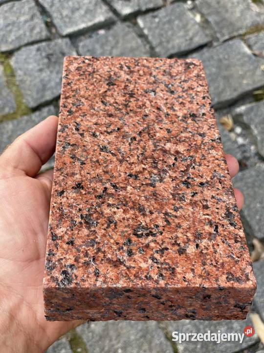 MEGA WYPRZEDAŻ CZERWONA kostka granitowa cięta mazowieckie Marki