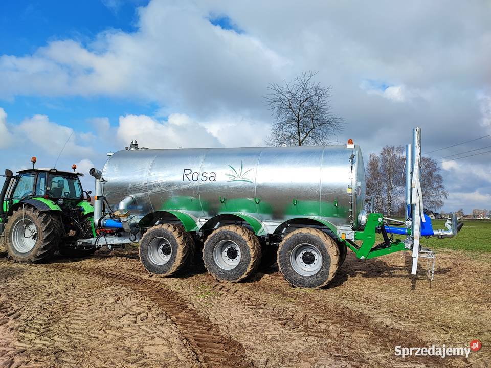 Wóz asenizacyjny ROSA 27R3 27000 litrów TRIDEM mazowieckie