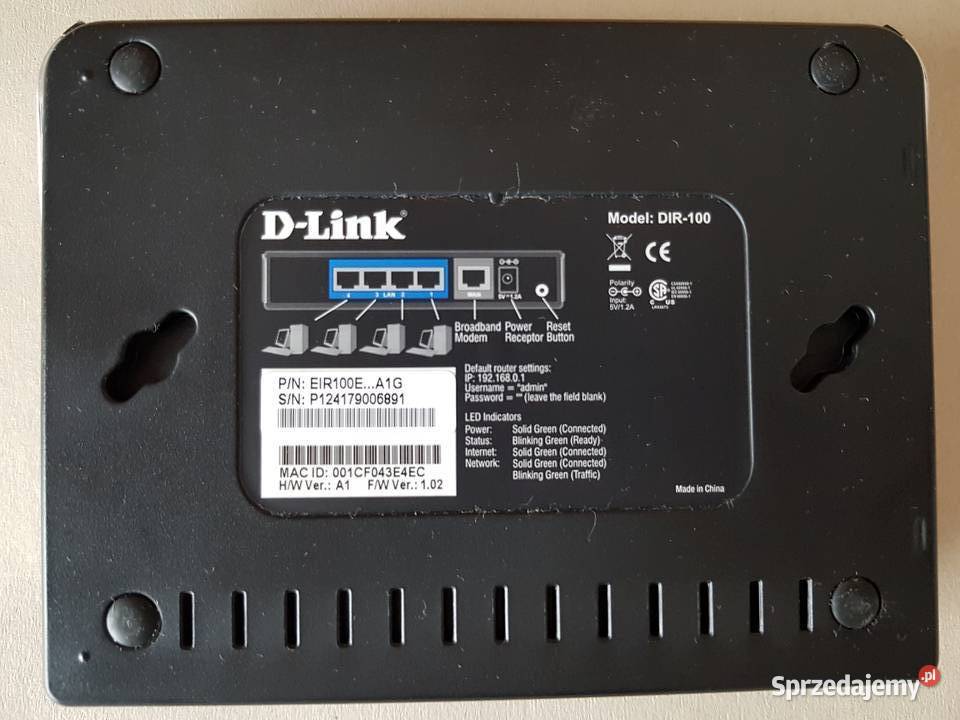 Router DLink DIR100 router Katowice