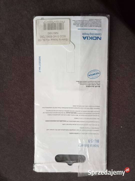bateria do telefonu komórkowego nokia Telefony i Akcesoria Nowy Tomyśl