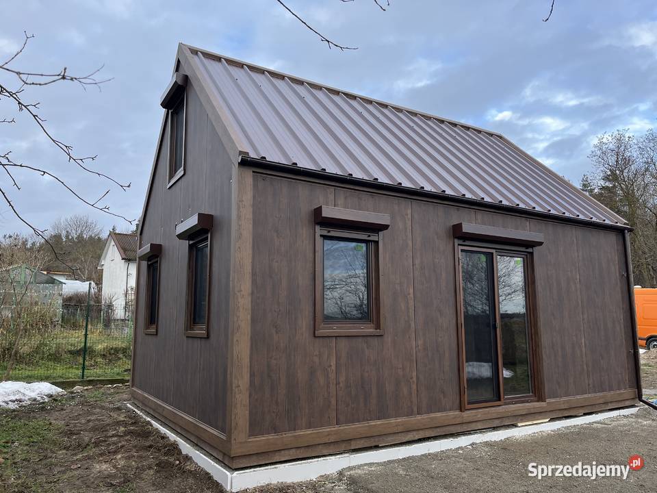 Domek całorocznyletniskowy 700 x 500 35m2 mazowieckie Grójec