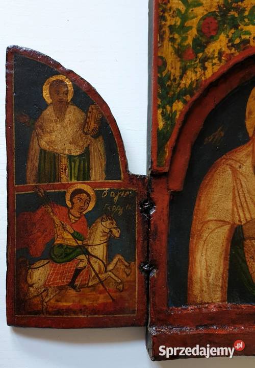 Ikona Tryptyk w centrum Matka Boża Hodegetria Warszawa