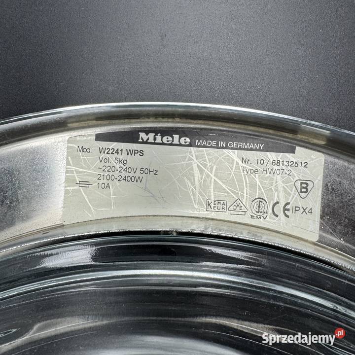 Bulaj drzwi pralki Miele W2241 Jasienica