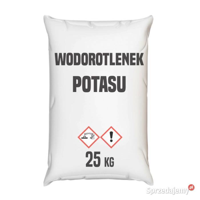 Wodorotlenek Potasu płatki 1000 wysyłka cała