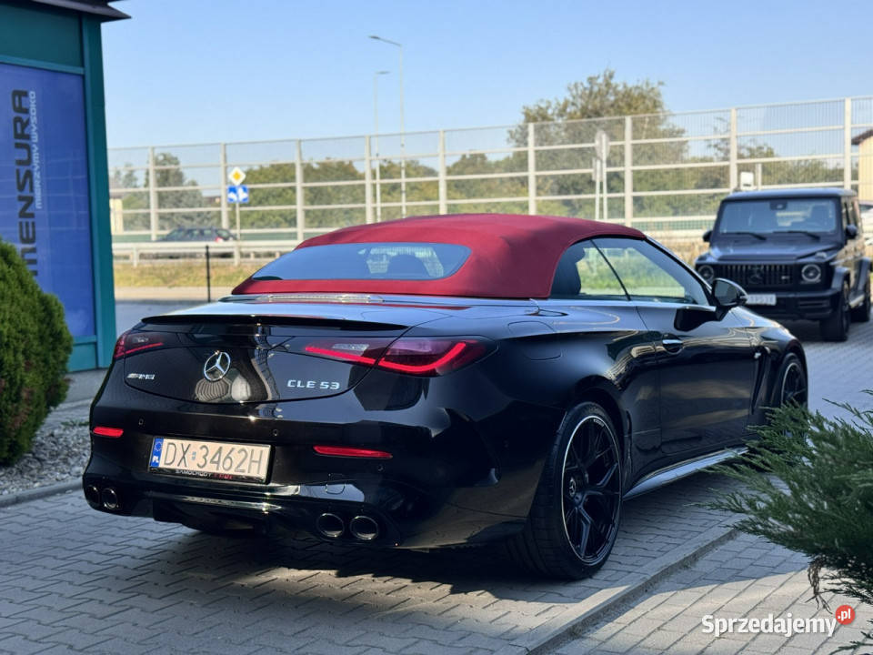 Mercedes CLE Cabrio FULL Premium Plus Hak Masaż lakier metallic małopolskie Węgrzce