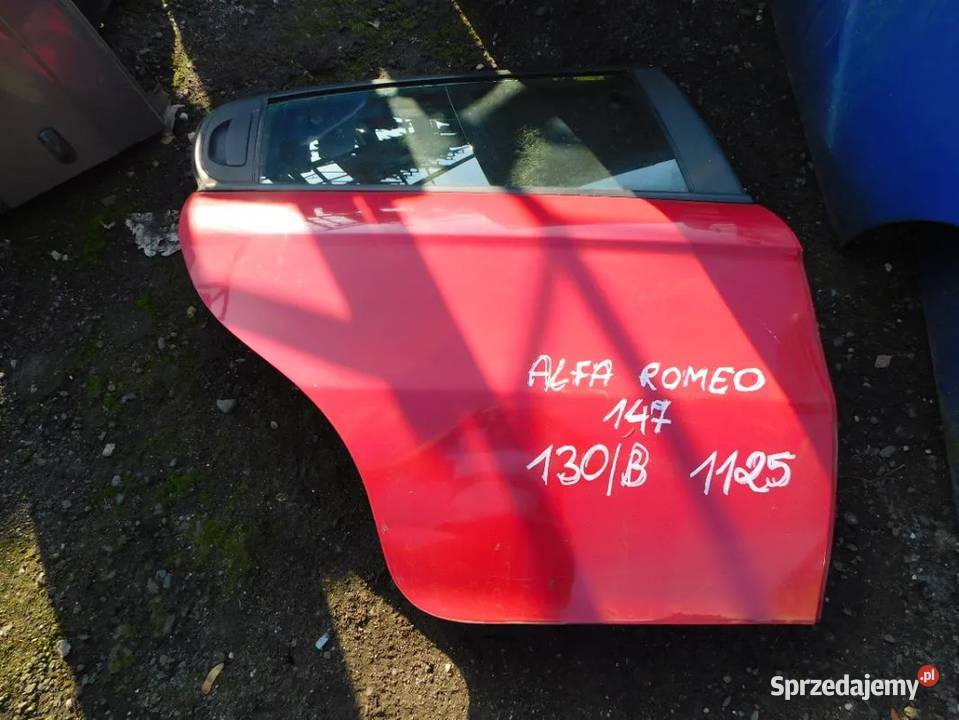 alfa romeo 147 drzwi kolor 130B 1125 WYSYŁKA Żory