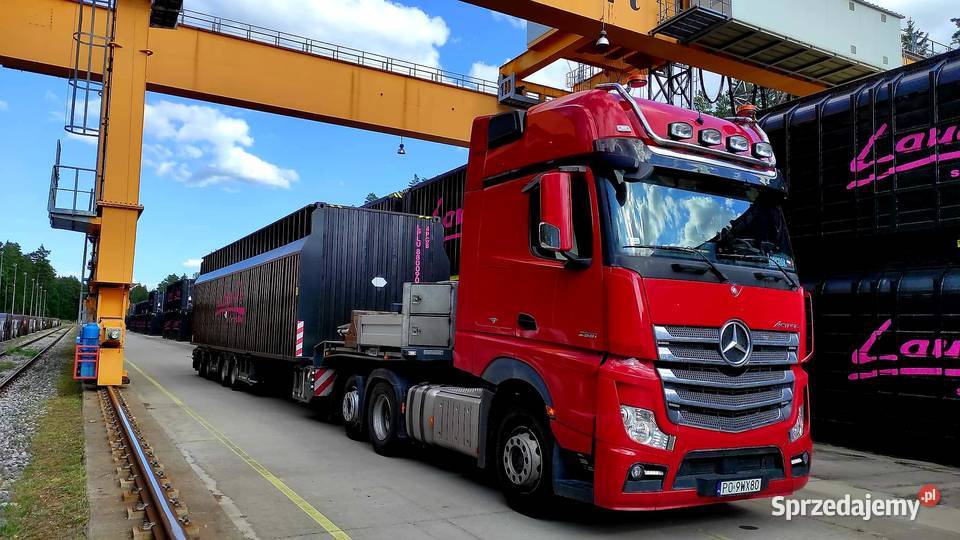 TRANSPORT NISKOPODWOZIOWY MASZYNY BUDOWLANE Busko-Zdrój