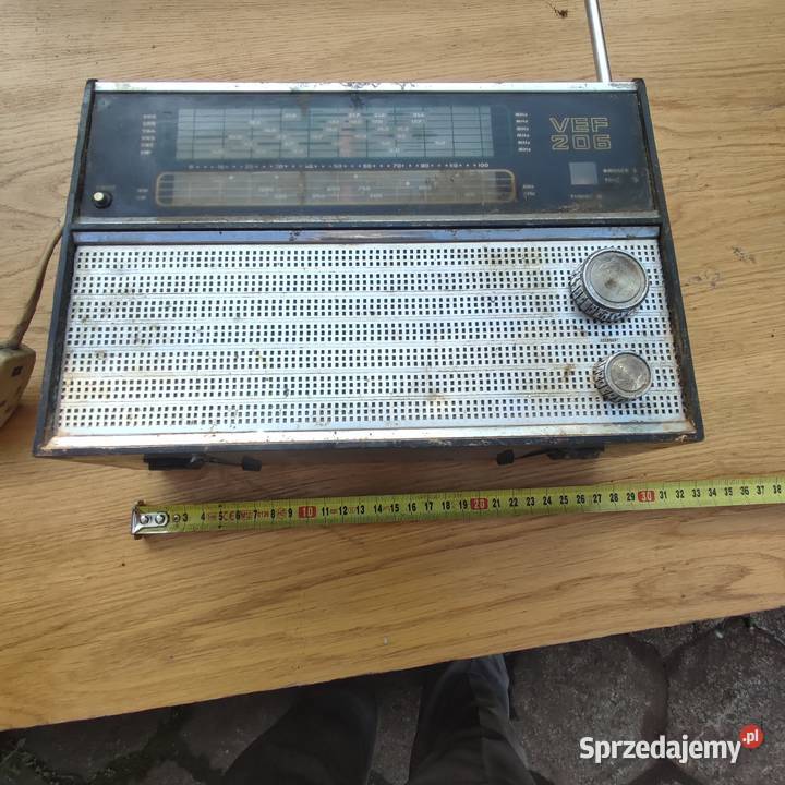 Radio VEF 206 produkcji CCCP ZSRR Radzyń Podlaski