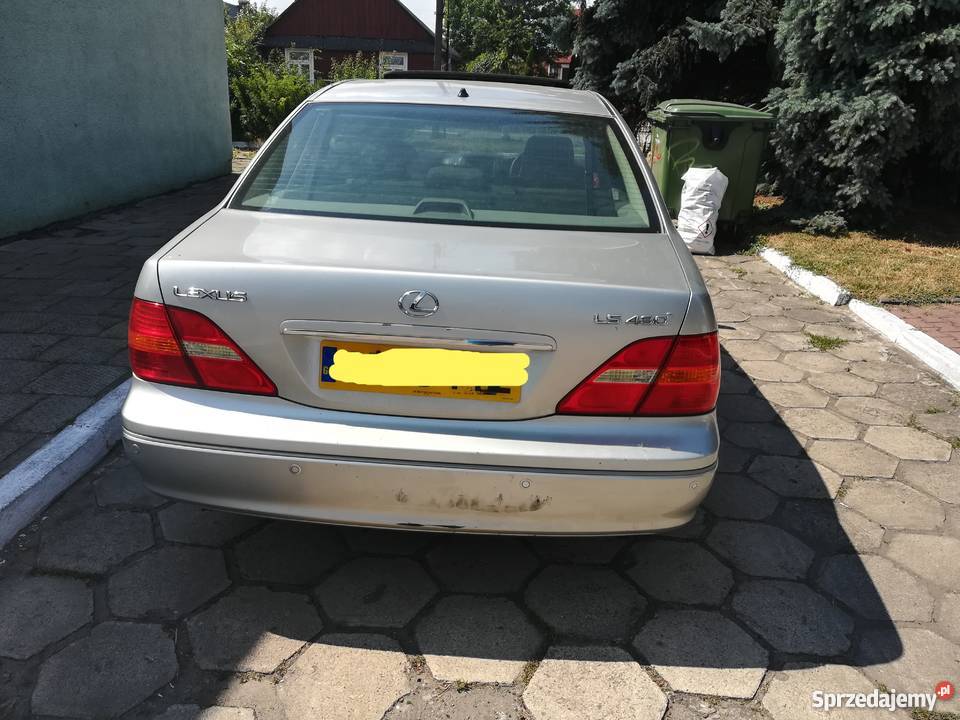 Łapa tył Lexus Ls430 2003r Oświetlenie