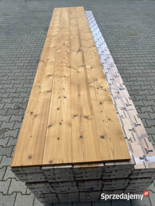 Deska Elewacyjna drewniana Thermo Świerk Prusice