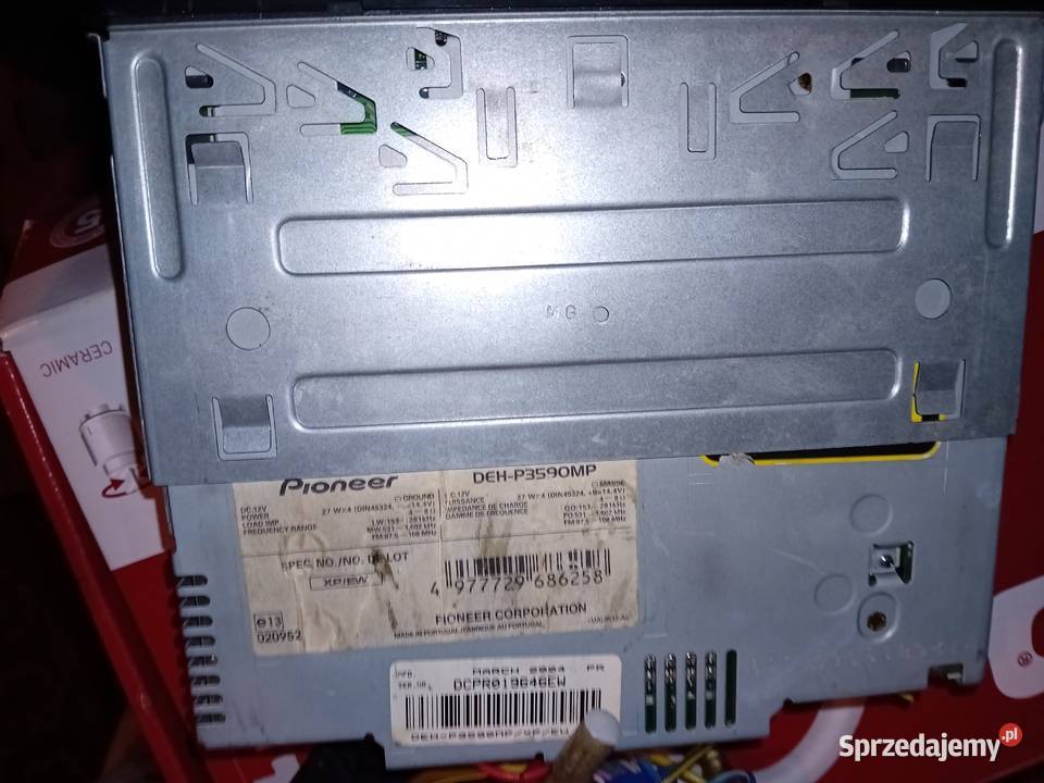 Sprzedam Radio samochodowe Pionier Radio jest Pozostałe