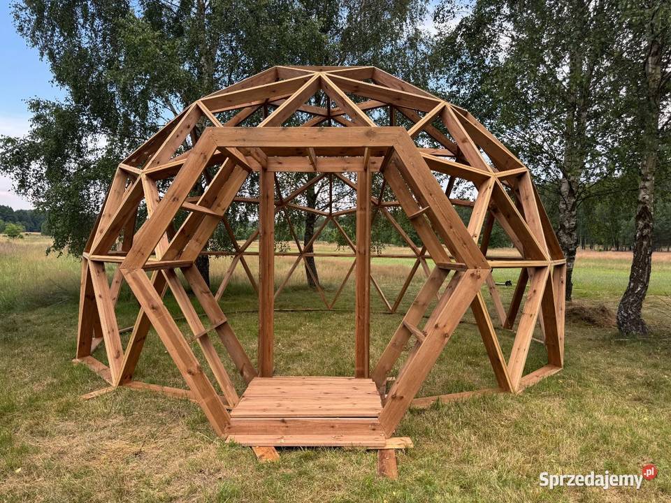 Kopuła geodezyjna 35m2 GLAMPING POLSKA Domki drewniane Warszawa