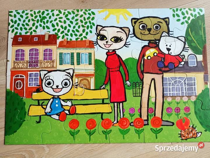 Puzzle Trefl Maxi 24 elementy Kicia Kocia mazowieckie Płock