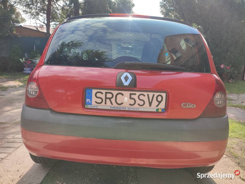 Renault Clio ll 15 dCi Oszczędny VAT 1 Kratka Rok produkcji 2006 Bierawa