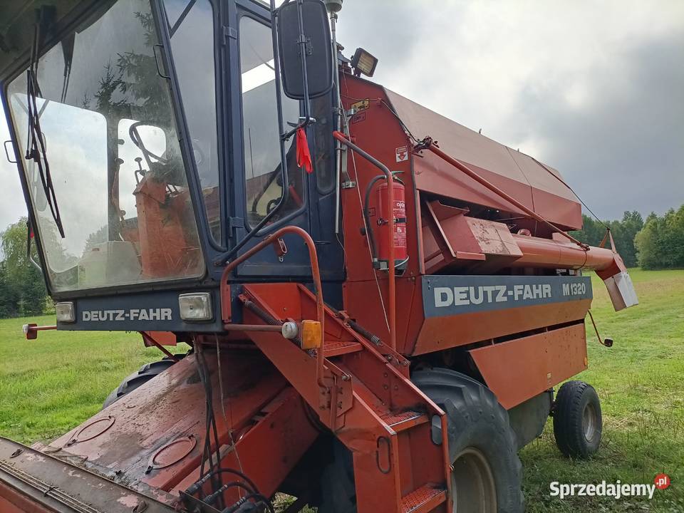Kombajn Deutz fahr m 1320 Deutz-Fahr Krzywda