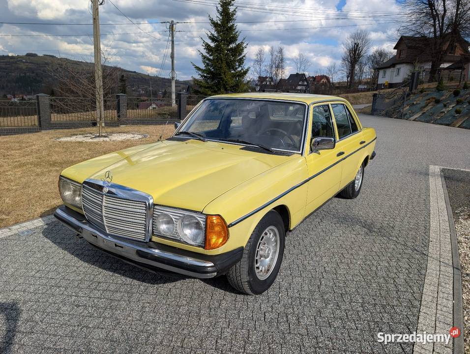 Mercedes Benz W123 300 Diesel z klimatyzacją małopolskie Poręba Wielka
