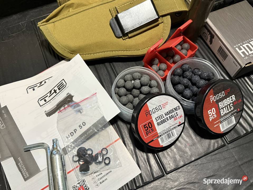 Umarex HDP 50 pistolet na kule gumowe akcesoria Łódź sprzedam