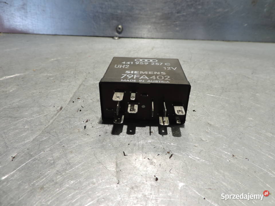 Przekaźnik 343 elektrycznych szyb Audi 80 B4 małopolskie Nowy Sącz