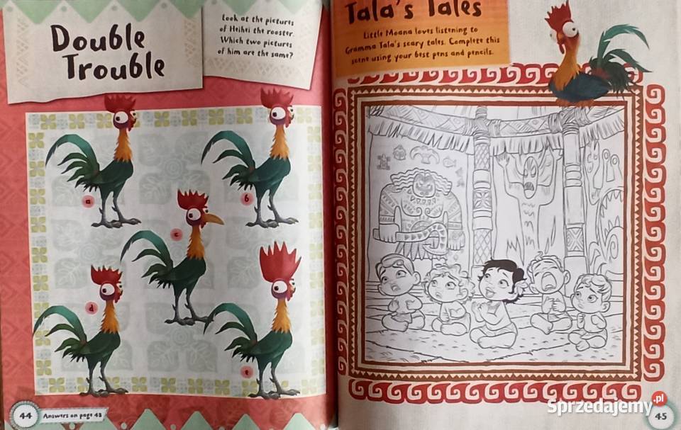 Naklejki Nalepki Disney Moana Vaiana 230 Mogilany