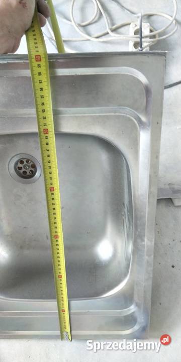Zlewozmywak nierdzewny Alu dwukomorowy łódzkie Łódź