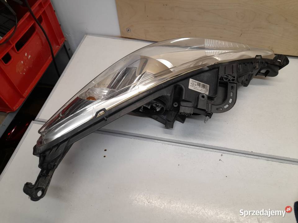 PEUGEOT 207 LAMPA LEWA PRZÓD SOCZEWKA EU