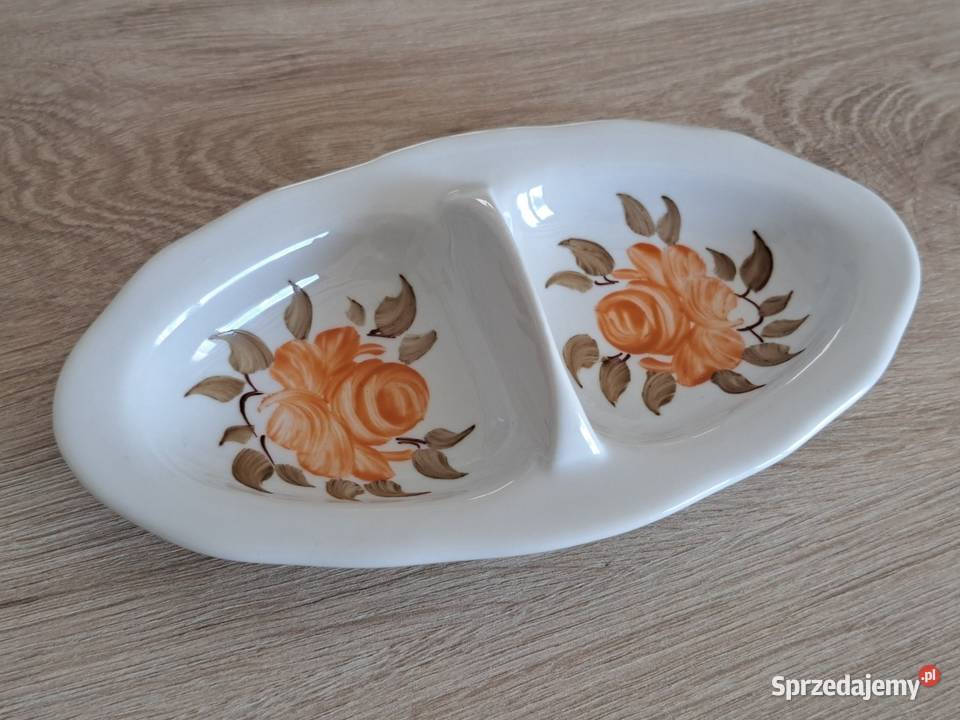 Stary Porcelanowy przyprawnik Ćmielów z czasów Radom