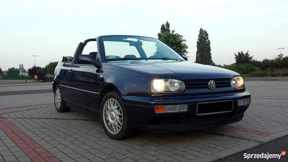 Golf 3 Cabrio 101 Cabriolet elektryczny dach Włocławek sprzedam