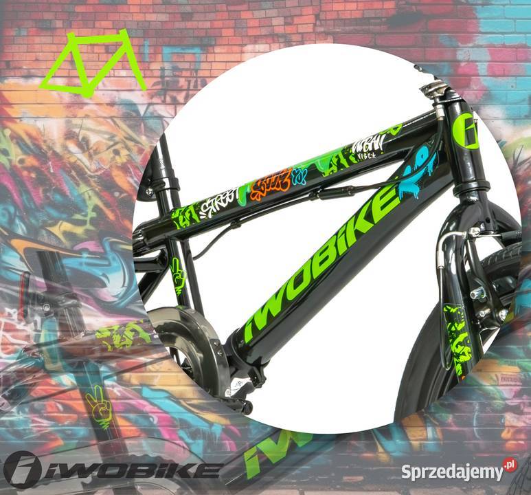 Rower Męski Damski BMX 20 Rotor 360 Pegi IWOBIKE Gorlice
