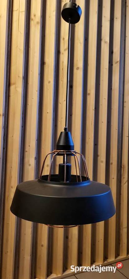 Lampa wisząca czarno złota Tamaris