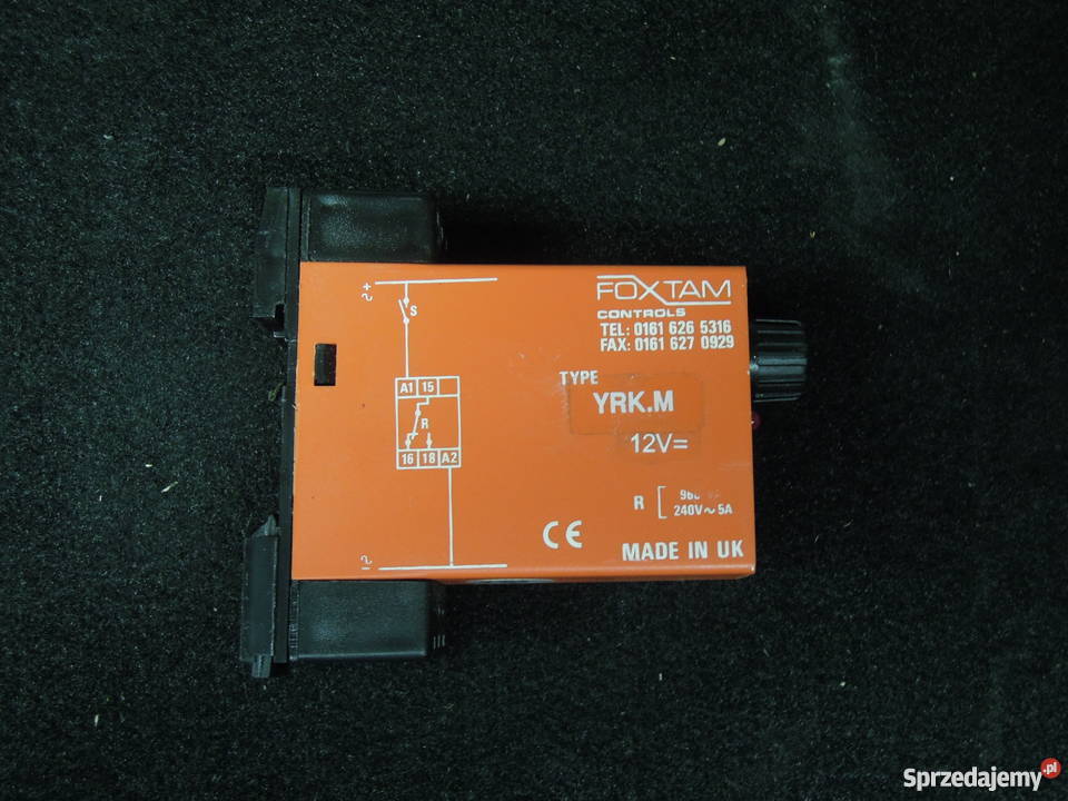 Foxtam YRKM110 True Delayoff timer DIN rail Mrowiny