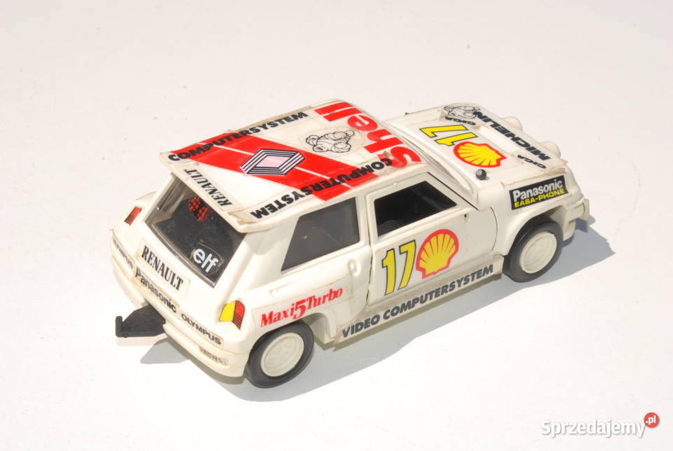 Stara zabawka Renault Maxi 5 Turbo antyk zabytek Cieszyn