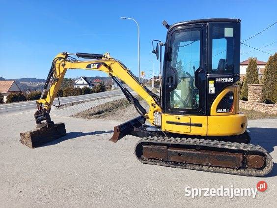 Minikoparka gąsienicowa Cat 3035D sprzedam