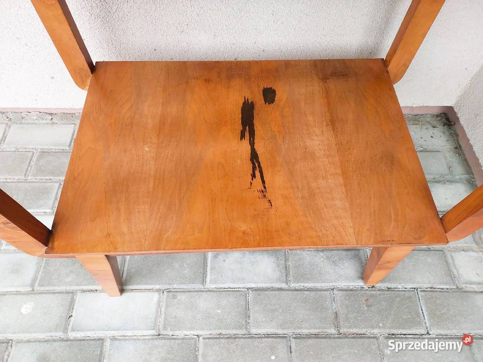 Stary stolik RTV pod telewizor obrotowy blat Tczew sprzedam